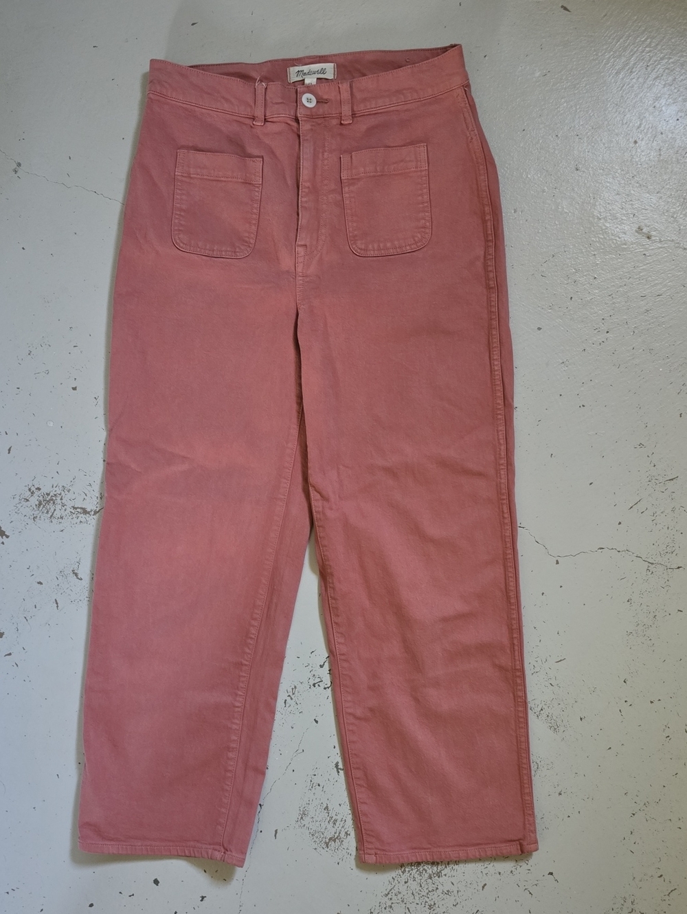 Madewell Emmett 2.0 Wide Leg Crop Women's Pants Size 29